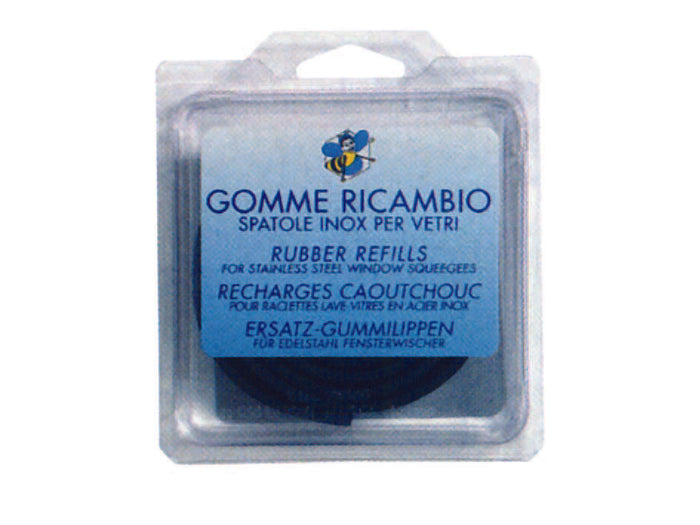 RICAMBIO IN GOMMA PER SPATOLE VETRI - 2 blister APEX