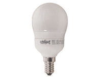 LAMPADA ELETTRONICA A SFERA OPALE E14  9w  E14   2700  °K calda    SYNTESY