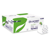 Carta igienica interfogliata lucart eco 210 l 2 veli 40 conf da 210 foglietti - 811a77 - 114386