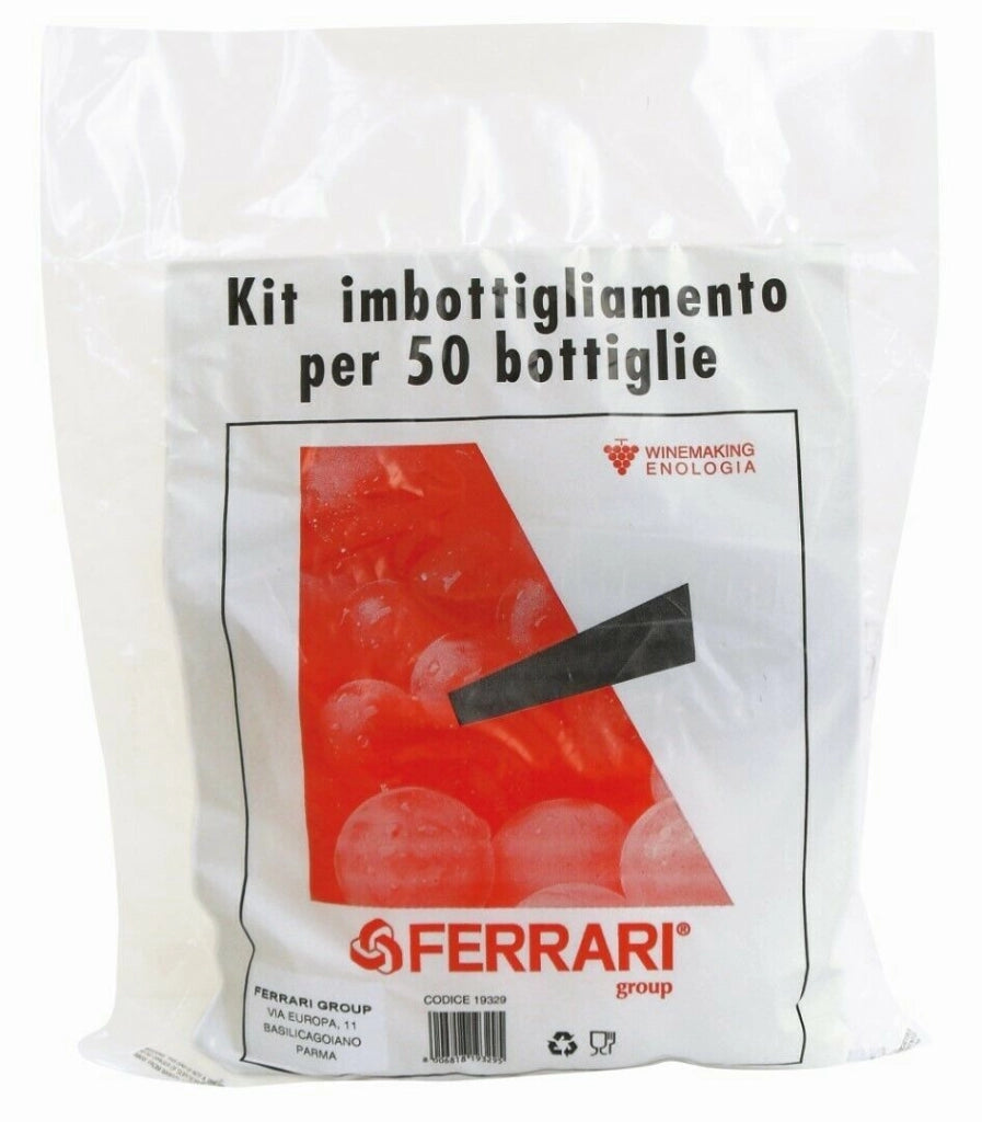 Kit 50 Tappi In Plastica Alettati Con 50 Gabbiette Ferrari - Ferrari Group