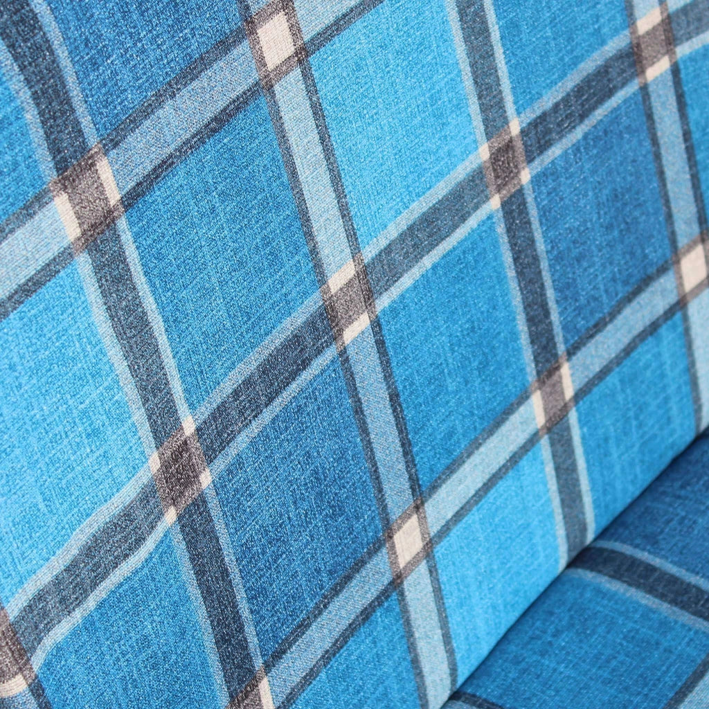Poltrona Sdraio relax reclinabile in Tessuto Acciaio cm 155x60x60 - QUENTIN