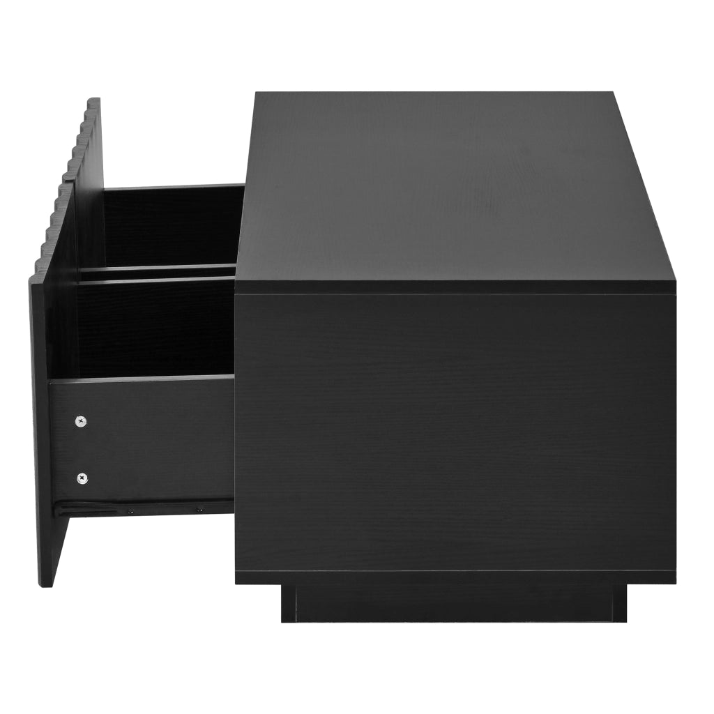 Tavolino da Caff¨¨ con Due Cassetti e Piano Ondulato ¨C MINIMAL ¨C Moderno, Soggiorno