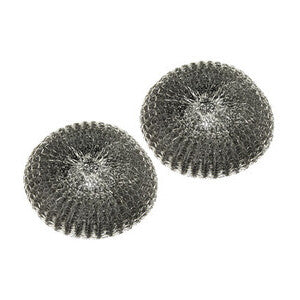 SPUGNA IN ACCIAIO SPAZZOLA 2 PZ FACKELMANN 63862- 4,0 pz