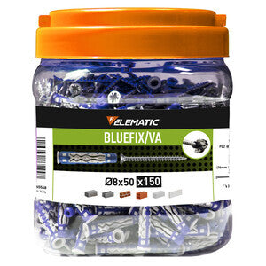 ELEMATIC TASSELLO BLUEFIX VA 8X50 BARATTOLO 150 PZ- 1,0 pz
