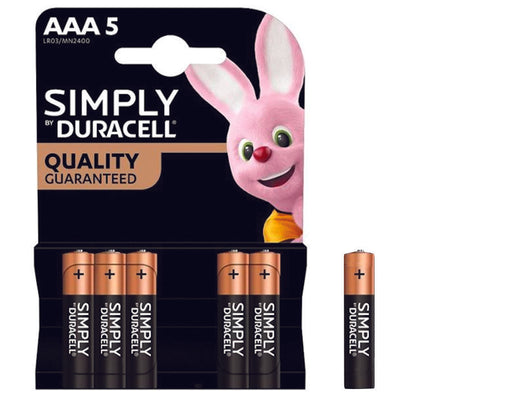 PILA SIMPLY MINISTILO AAA CONFEZIONE PZ.5 - 10 blister DURACELL