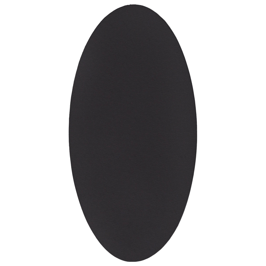 Tappeto "HUARTE" Nero 80x150 cm Ovale