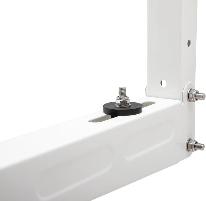 Staffe zincato climatizzatore unità  esterna klima top viti inox 40x48x85 fischer