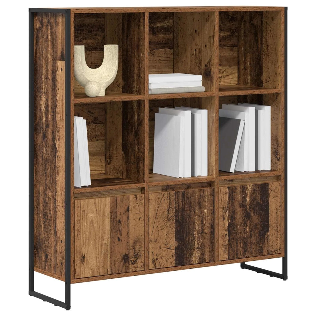 Armadio per Libri 2 pcs Legno vecchio 99,5 x 30 x 108 cm 3403026