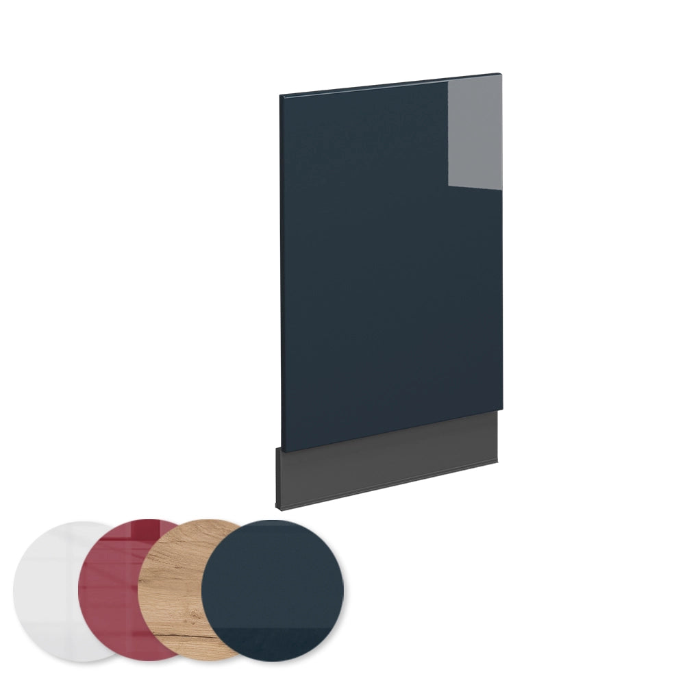 Pannello frontale Fame-Line Blu scuro lucido/Antracite 45 cm, PL Antracite Vicco