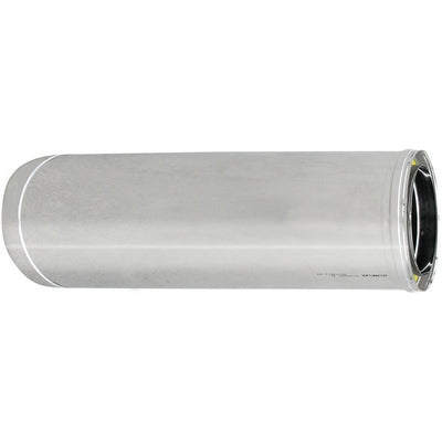 TUBO ACCIAIO INOX 316L DOPPIA PARETE MT 0.50- D. Int. 130 - D. Est. 180- DK- pezzi 1