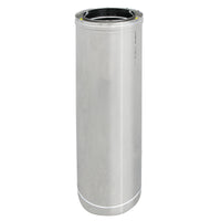 TUBO ACCIAIO INOX 316L DOPPIA PARETE MT 0.25- D. Int. 130 - D. Est. 180- DK- pezzi 1