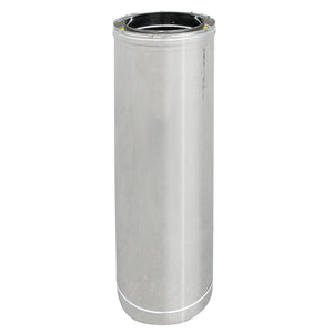 TUBO ACCIAIO INOX 316L DOPPIA PARETE MT 0.25- D. Int. 130 - D. Est. 180- DK- pezzi 1