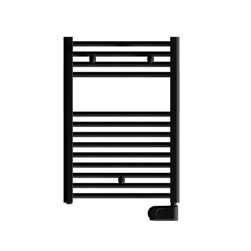 TERMOARREDO ELETTRICO H. 700 MM  CON TERMOSTATO- Nero opaco L. 500 mm - W 400- ATON- pezzi 1