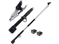 FORBICE DA POTA POWERCUT CON 2 BATTERIE LITIO 21,6V 4,0AH (KV151)  ad asta cm.150    VOLPI