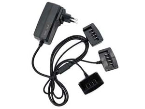 CARICABATTERIA 3 VIE E BASETTE PER FORBICE POWERCUT    VOLPI