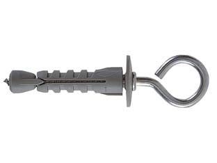 TASSELLO IN NYLON SBN 9/3 PER CARTONGESSO- - ø mm.9x43 - 100 pezzi FISCHER