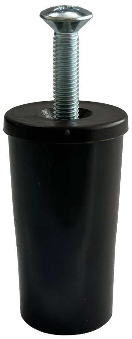 PARACOLPO PER TAPPARELLE CON RONDELLA E VITE Col. Marrone  mm. 41 50.00 pz