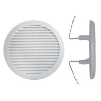 GRIGLIA AERAZIONE PLAST C/MOLLE  55/85 MM 2 PZ- 1,0 confezione