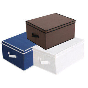 SCATOLA IN TESSUTO TNT CONCEPT 40X30XH20 CM ASS- ARREDARE NO PROBLEM- 12,0 pz