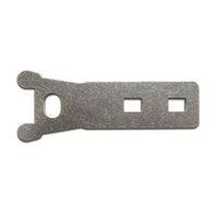 PORTALUCCHETTO PIANO ORIZ ACC ZINC 8X155 MM- 2,0 pz