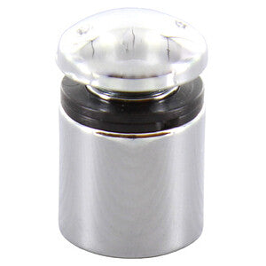 DISTANZIALE PER TARGA D 16XH25 MM CROMO LUCIDO- GS PLAST- 24,0 pz