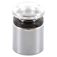 DISTANZIALE PER TARGA D 16XH25 MM CROMO LUCIDO- GS PLAST- 24,0 pz