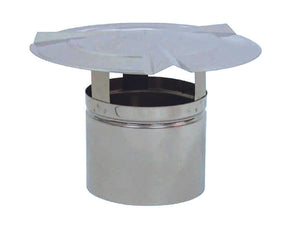 FUMAIOLI A CAPPELLO IN ACCIAIO ZINCATO  ø cm.12