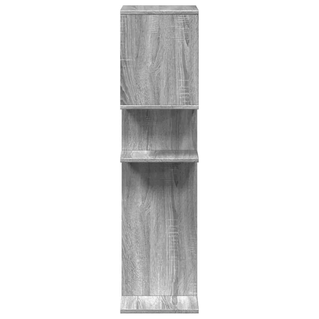 Libreria Divisorio Grigio Sonoma 92x29x112 cm in Truciolato 858125