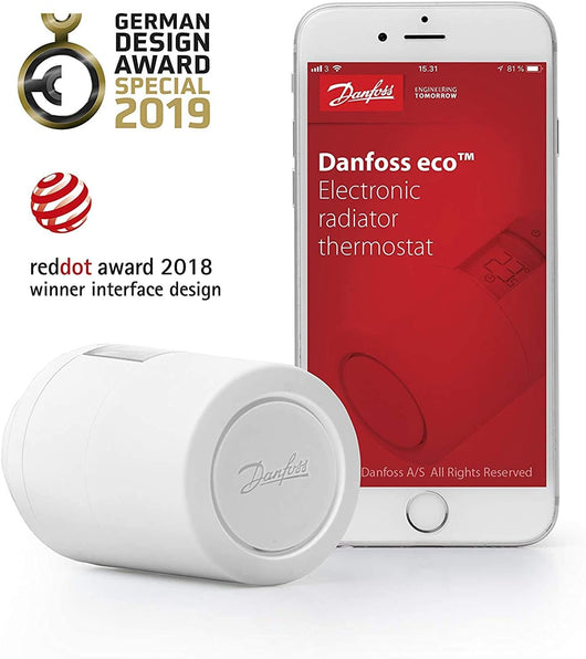 TESTA TERMOSTATICA DANFOSS ALLY wifi smart