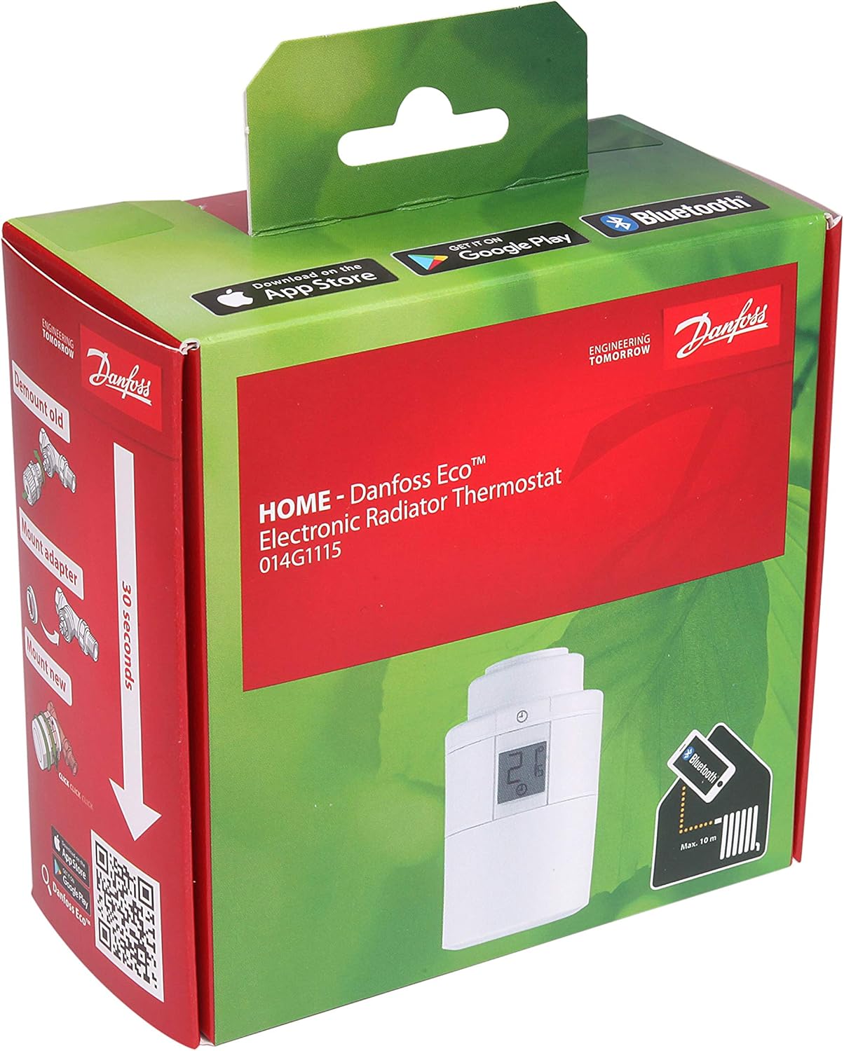 TESTA TERMOSTATICA DANFOSS ALLY wifi smart