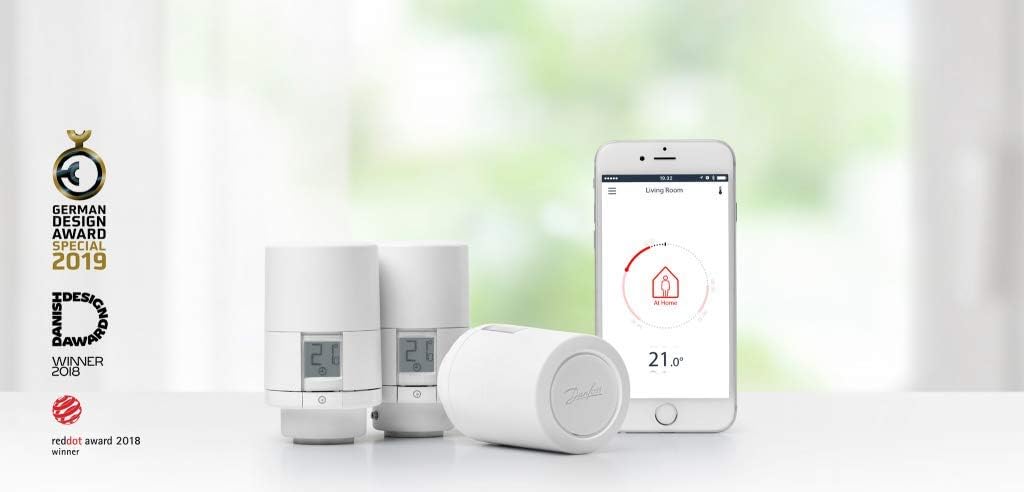 TESTA TERMOSTATICA DANFOSS ALLY wifi smart