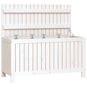 Cassapanca da giardino/box 115 x 49 x 60 cm legno di pino bianco 02_0013069