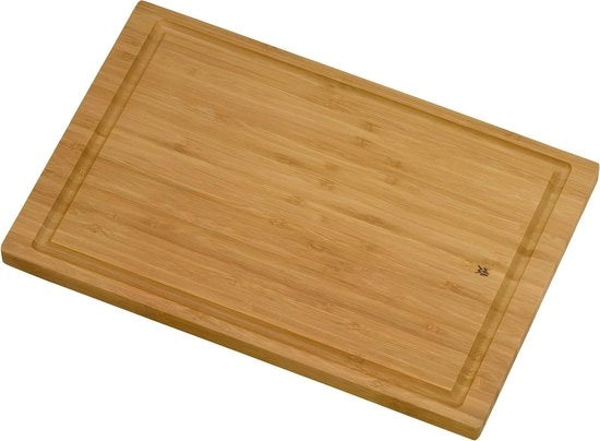 Tavolo di Lavoro 38x25 cm Sicuro per Coltellini da Cucina Solchi di Succo Reversibile Dimensione Alta Qualità Antimicrobico Bambù