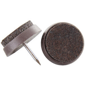 SC SOTTOSEDIA FELTRO+CHIODO 22 MM MARRONE 8 PZ*- 5,0 pz