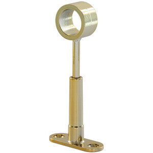 REGGITUBO CENTRALE TONDO REGOL D 30 MM OTTONATO- 6,0 pz