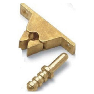 FERMAPORTA A PINZA OTTONATO**- 50,0 pz