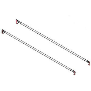 COPPIA ASTE PARAPETTO PER TRABATTELLO GRIM- 1,0 coppie