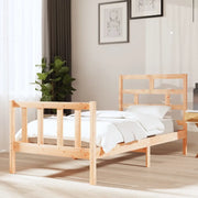 Giroletto-Struttura Letto in Legno Massello di Pino 90x190 cm Single 978922