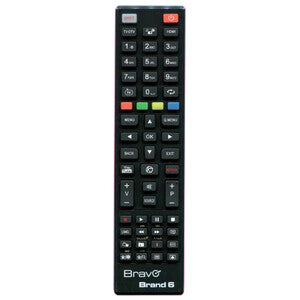 TELECOMANDO TV BRAVO BRAND 6 TELEFUNKEN- 1,0 pz
