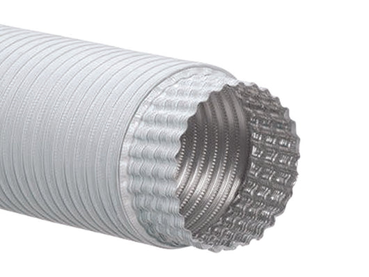 TUBI FLESSIBILI ED ESTENSIBILI IN ALLUMINIO COLORE BIANCO M/F- - ø cm.10 - 6 pezzi