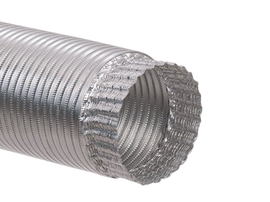 TUBI FLESSIBILI ED ESTENSIBILI IN ALLUMINIO COLORE NATURALE M/F- - ø cm.16 - 6 pezzi