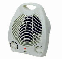 TERMOVENTILATORE CON TERMOSTATO 2000W  cm.27x13x23h.    SYNTESY