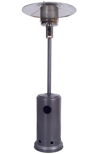 OMBRELLO TERMICO A INFRAROSSI 12 KW GRIGIO  misure ø cm.82x230h.  peso kg.25    SYNTESY