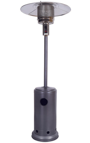 OMBRELLO TERMICO A INFRAROSSI 12 KW GRIGIO  misure ø cm.82x230h.  peso kg.25    SYNTESY