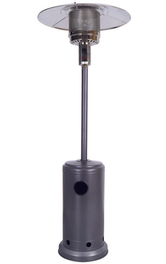 OMBRELLO TERMICO A INFRAROSSI 12 KW GRIGIO  misure ø cm.82x230h.  peso kg.25    SYNTESY