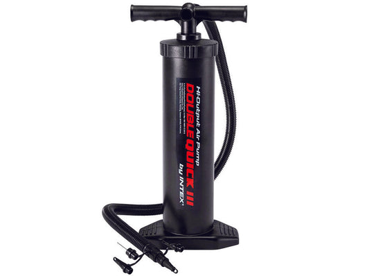 POMPA MANUALE PER GONFIARE DOUBLE QUICK III  cm.48  peso kg.1,17 (68615)    INTEX