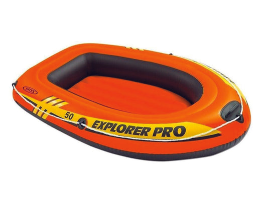 CANOTTO GONFIABILE CON TRE CAMERE D'ARIA EXPLORER PRO 50 +6 ANNI cm.137x85x23h.  peso kg.1,97 (58354)    INTEX