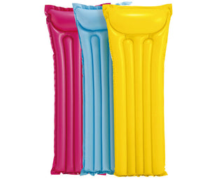 MATERASSINO GONFIABILE SINGOLO TRASPARENTE  cm.183x69  peso kg.0,68 (59703)    INTEX