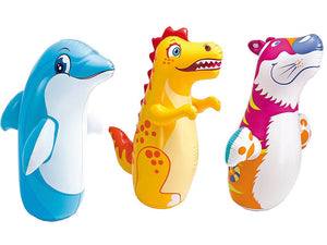 SEMPREIMPIEDI ANIMALI GONFIABILI  +3 ANNI  peso kg.0,33 (44669)    INTEX