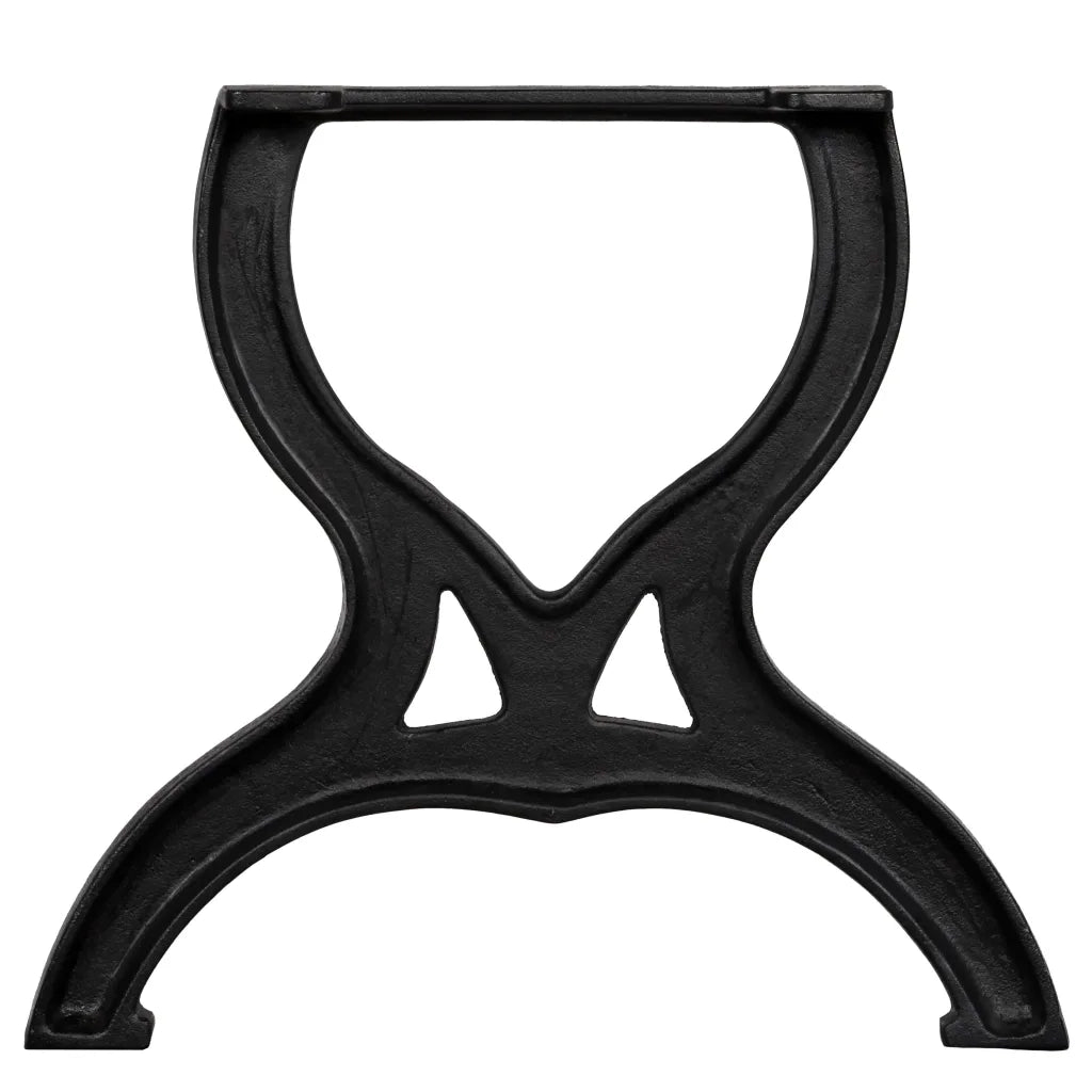 Gambe per Tavolino da CaffÃ¨ 2 pz a Forma di X in Ghisa cod mxl 56171